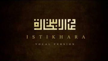 Istikhara – (Voice-only) Lyric Video