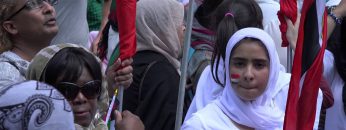 Native Deen at Muslim Day Parade