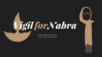 Vigil For Nabra – Reston, Virginia