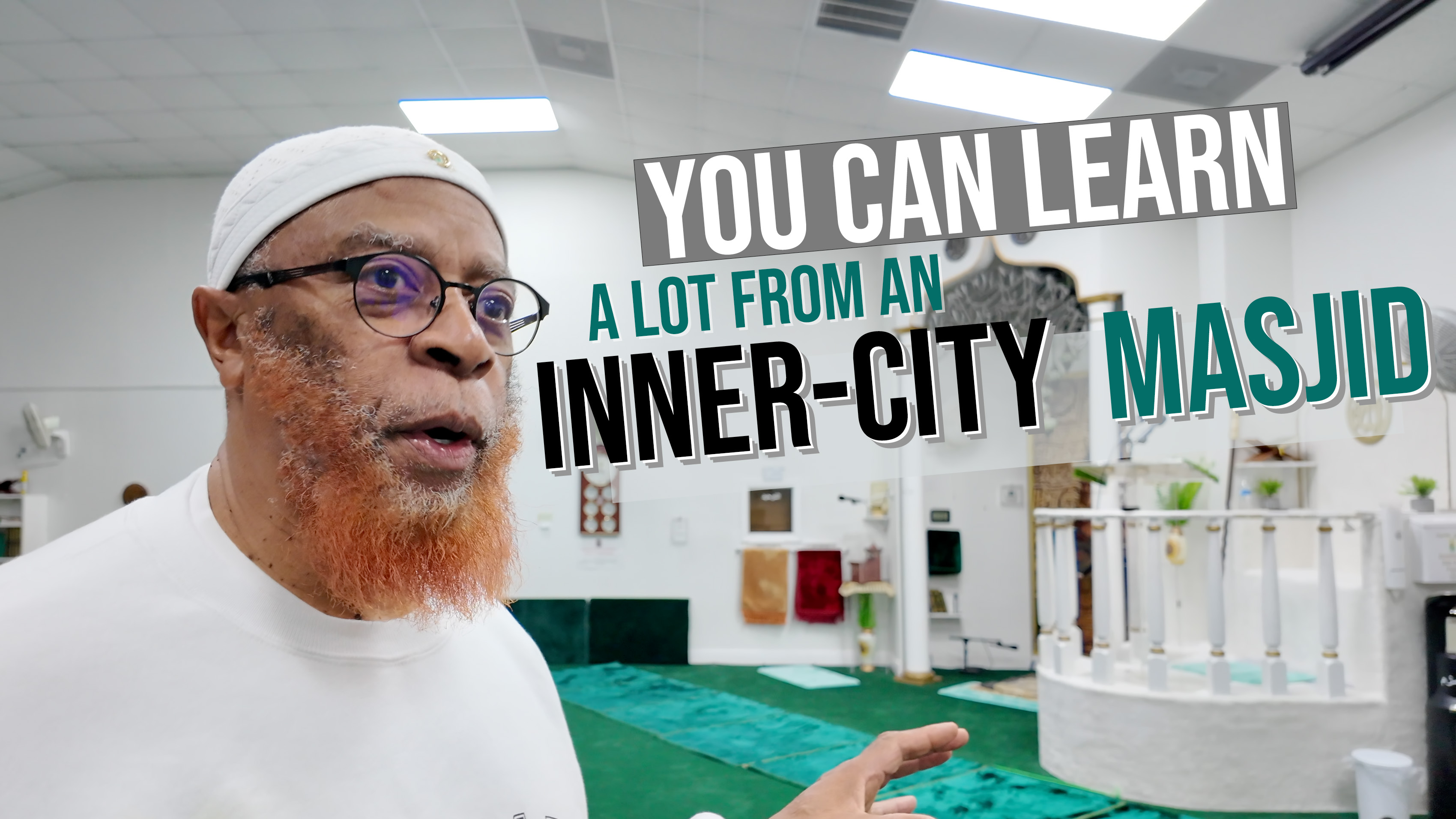 You can learn a lot from an Inner-City Masjid