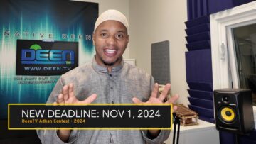 Adhan Deadline Extended to Nov 1